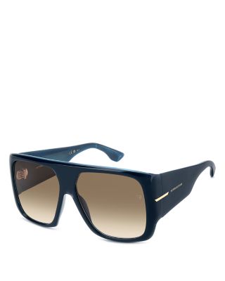 Square Flat Top Sunglasses, 60mm