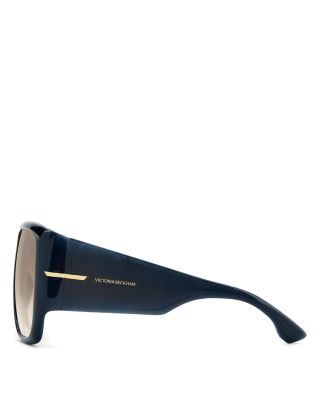 Square Flat Top Sunglasses, 60mm