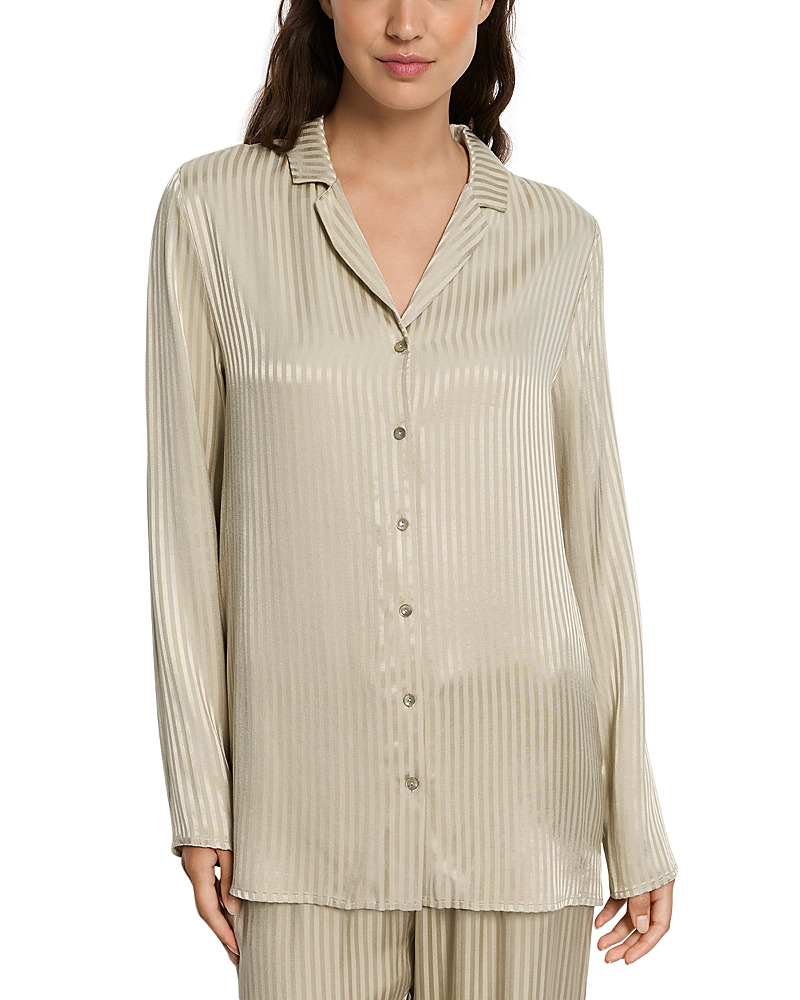Hanro Button Front Pajama Shirt
