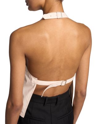 Clean Backless Halter Top