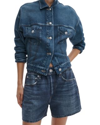 Miramar Walking Cotton Terry Sweatpant Jean Shorts