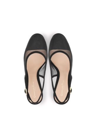 Women's Chopine Slingback Pumps