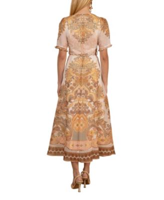  Micah Organza Maxi Dress