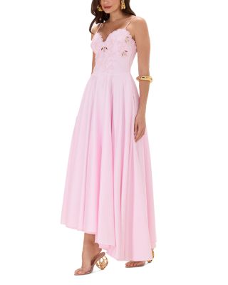 Tricoline Lotus Maxi Dress