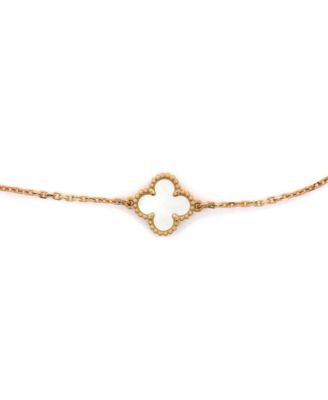  Sweet Alhambra Bracelet 18K Gold and Mother of Pearl