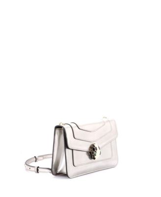  Small Serpenti Forever Shoulder Bag Metallic Leather