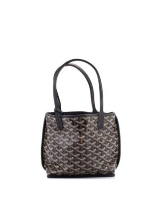  Mini Anjou Reversible Tote Coated Canvas