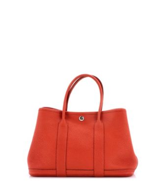 30 Garden Party Tote Leather