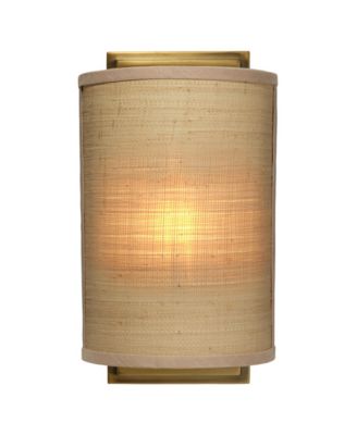  Riley Raffia 1-Light Wall Sconce