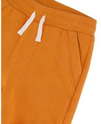 Boys' Elastic Waistband Slant Pockets French Terry Shorts - Little Kid