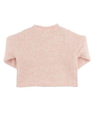 Girls' Grandma Loves Me Heather Roll Edge Sweater - Baby, Little Kid