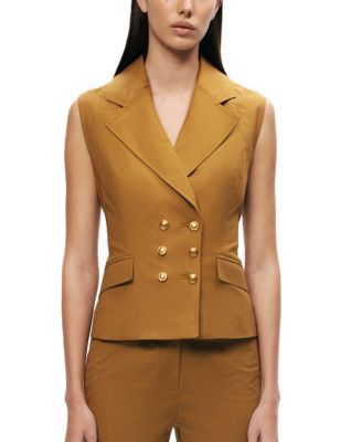 Tailored Double-Breasted Vest