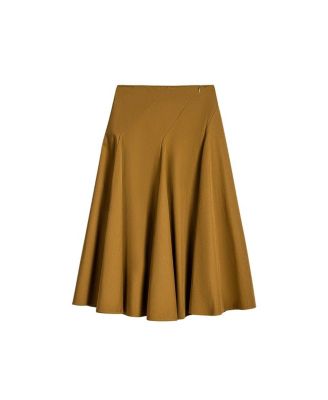  Flared Midi Skirt