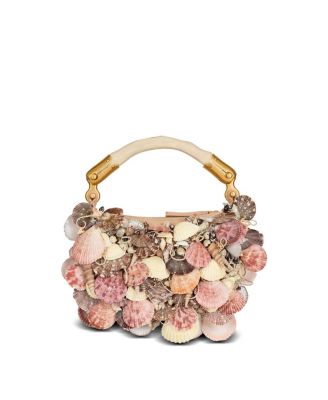  Ebene Mini Bag with Embroidered Shells