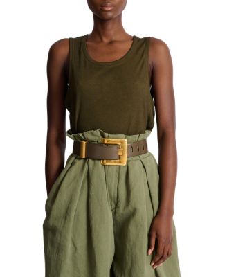 Anthem Calfskin Leather Belt