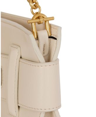  Anthem Lambskin and Enamel Clutch