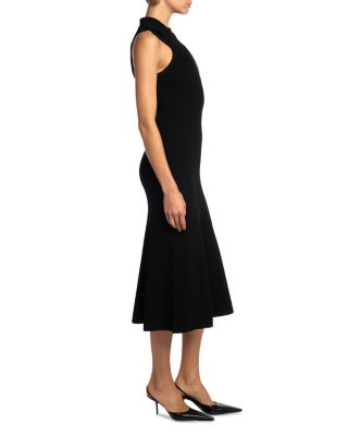 Zip Front Sleeveless Dress