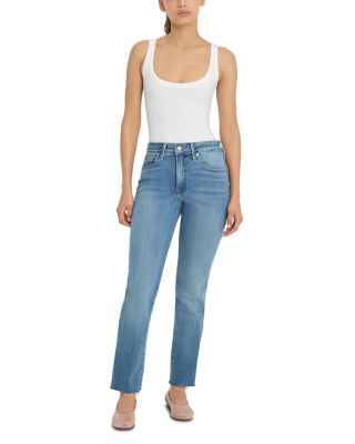 Soft Tech Good Legs High Rise Straight Leg Jeans in Indigo1209