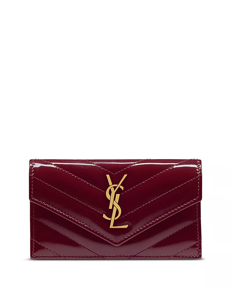 Saint Laurent Cassandre MatelassAA Fragments Flap Card Case