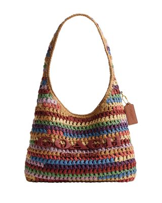 Brooklyn 28 Straw Shoulder Bag