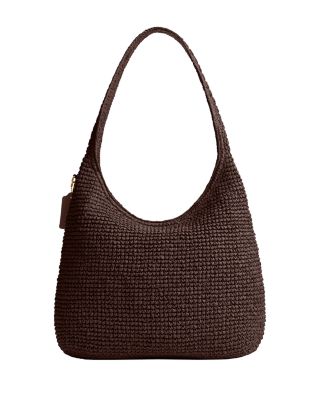 Brooklyn 34 Straw Shoulder Bag