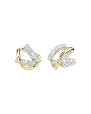 Hyperbola Cubic Zirconia Ear Cuffs