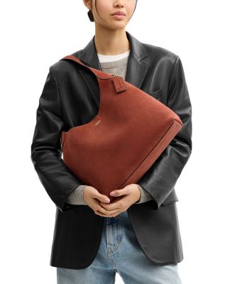 Brooklyn 34 Suede Shoulder Bag