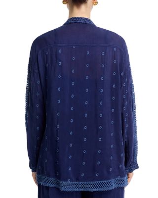 Slim Audrey Button Down Tunic