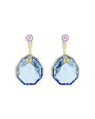 Gema Mixed Crystal Drop Earrings