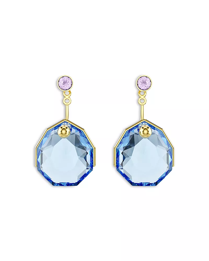 Swarovski Gema Mixed Crystal Drop Earrings