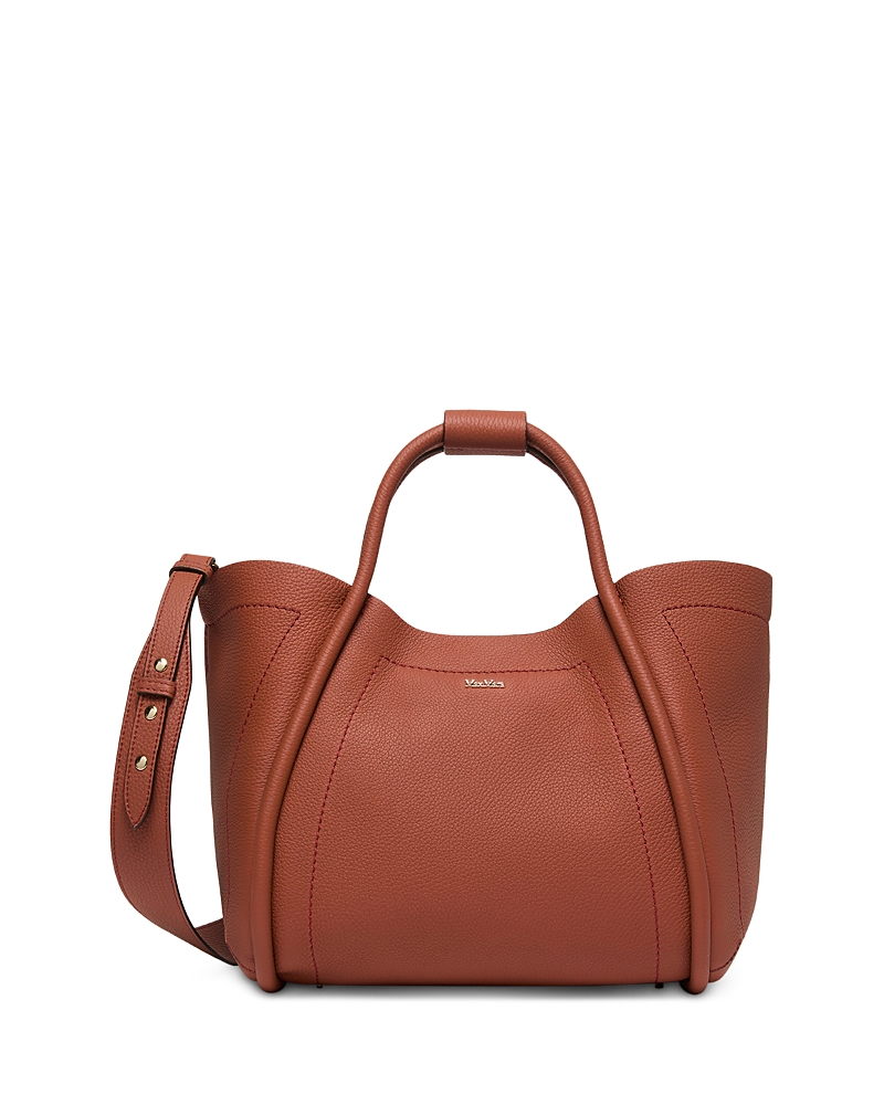 Max Mara Marine Leather Handbag