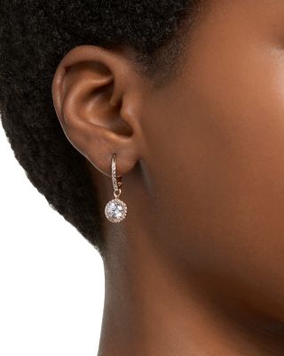 Una Angelic Crystal & Cubic Zirconia Drop Earrings