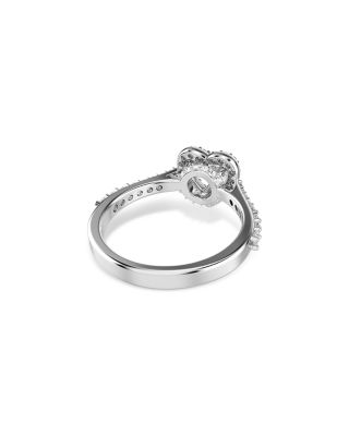 Una Crystal & Cubic Zirconia Heart Ring