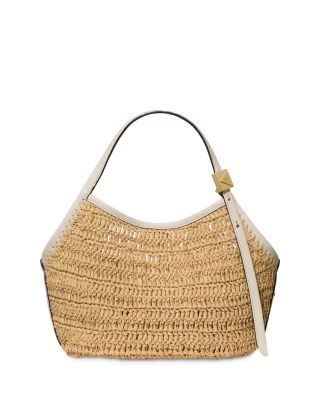 Deco Small Straw Tulip Tote