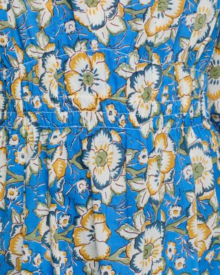 Sandrine Blouson Sleeve Boho Dress