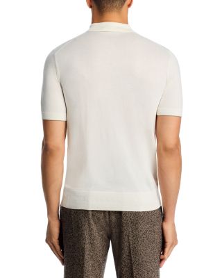 Silk Cotton Polo Shirt