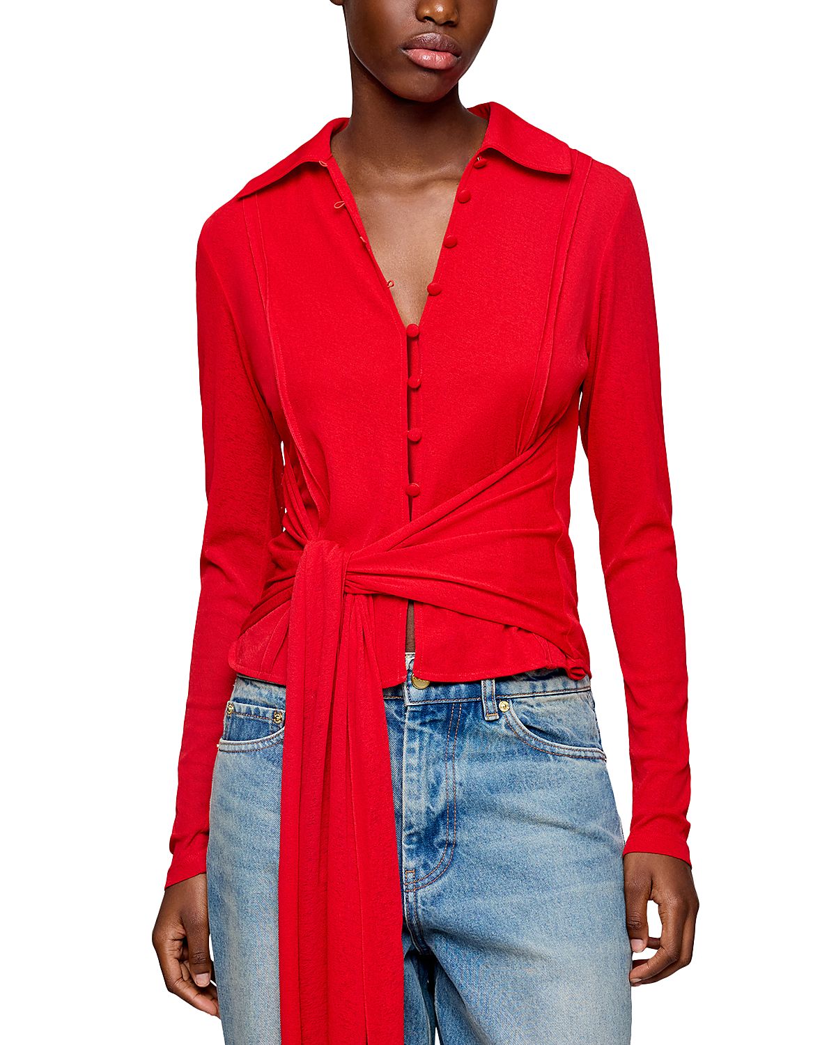 Ganni Mesh Shirt