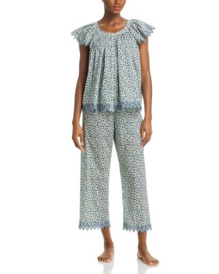 The Flutter Sleeve Eyelet Top