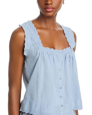 The Eyelet Tank & The Eyelet Taps Shorts