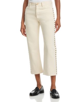 The Studded Wayne Jeans in Natural