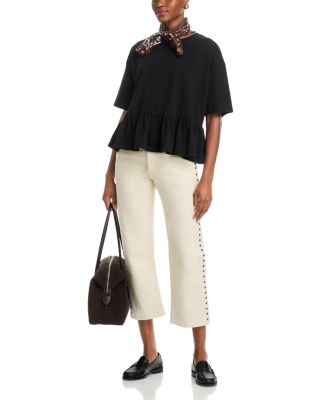 The Oversized Ruffle Tee