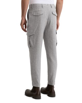 Pinstripe Flannel Pants