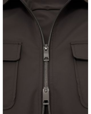 Technical Zip Through Pocket Jacket