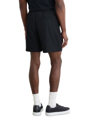 Textured Drawstring Shorts