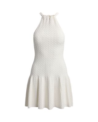 Cable Knit Halter Dress