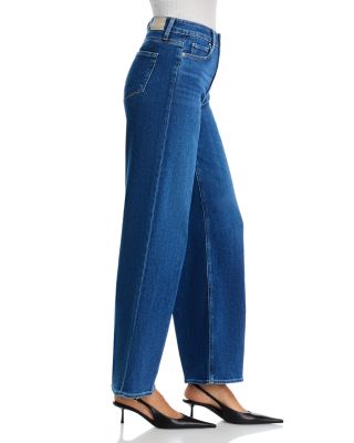 Aneesa High Rise Wide Jeans in Amalfi Tide