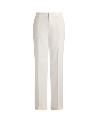 Linen High Rise Relaxed Straight Pants