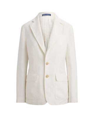 Single Breasted Linen Blazer