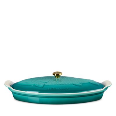 Oval Stoneware Fish Baker