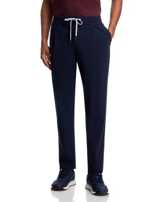 Kinetic Jersey Pleat Drawstring Jogger Pants